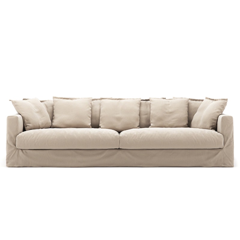 Le Grand Air 4-Seter Sofa Bomull, Beige