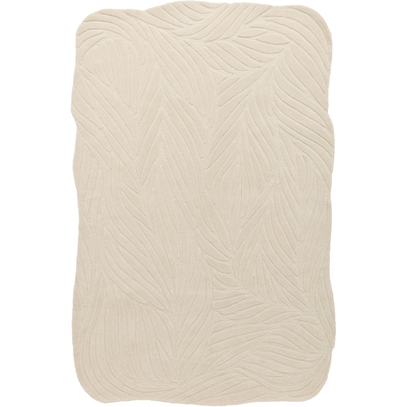 Leaf Ullteppe Off-white, 250x350 cm