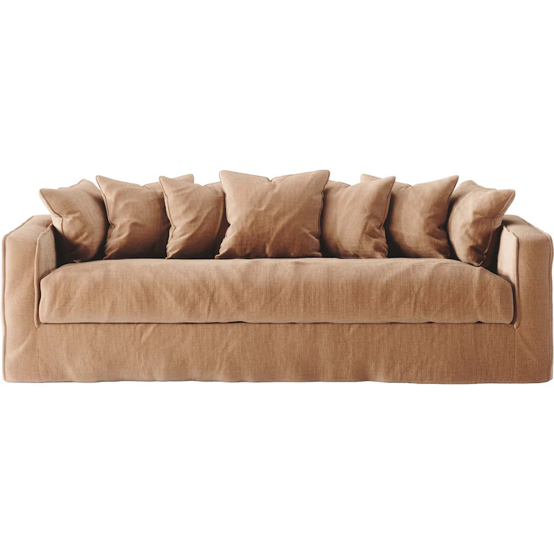Stopning Til Loom 3-Seters Sofa Linne, Taupe
