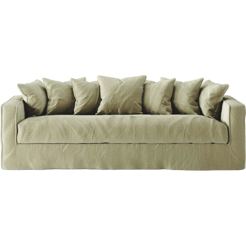 Loom 3-Seter Sofa Lin, Moss