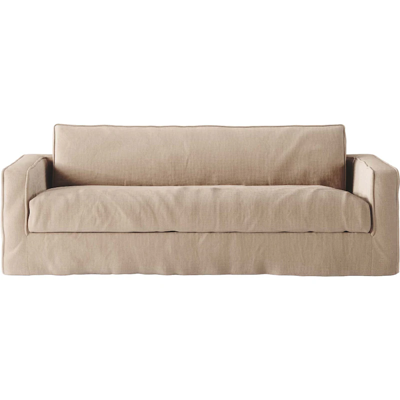 Stopning Til Loom Nest 3-Seters Sofa Linne, Beige