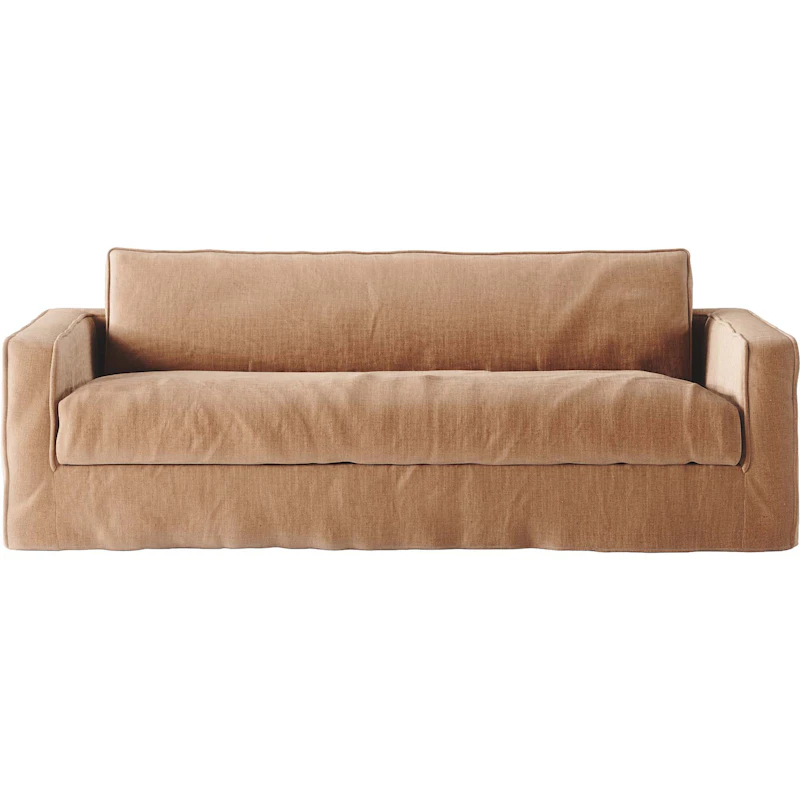 Stopning Til Loom Nest 3-Seters Sofa Linne, Taupe