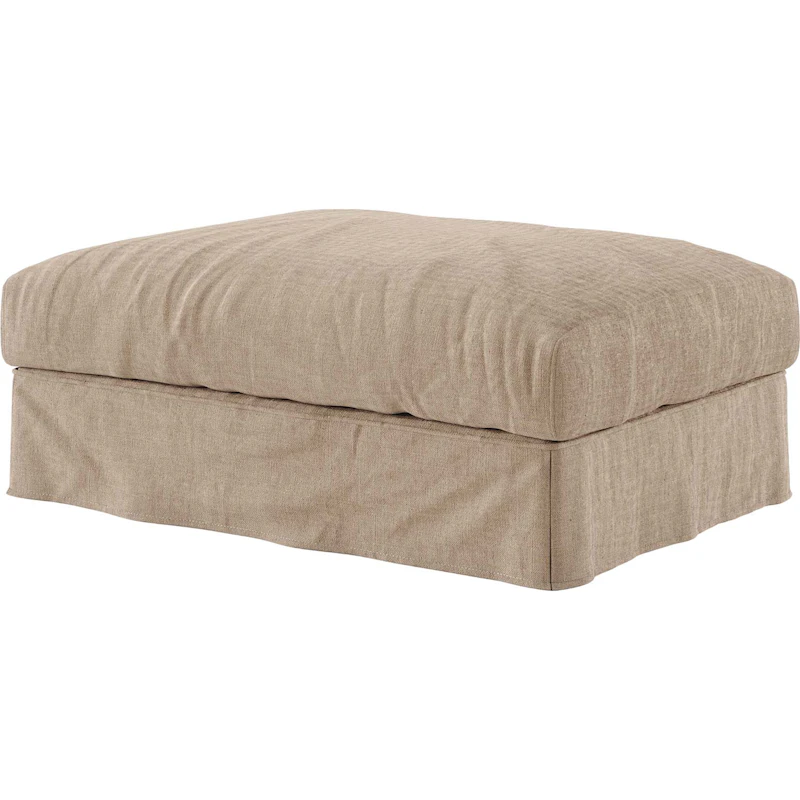 Loom Fotskammel Lin, Beige