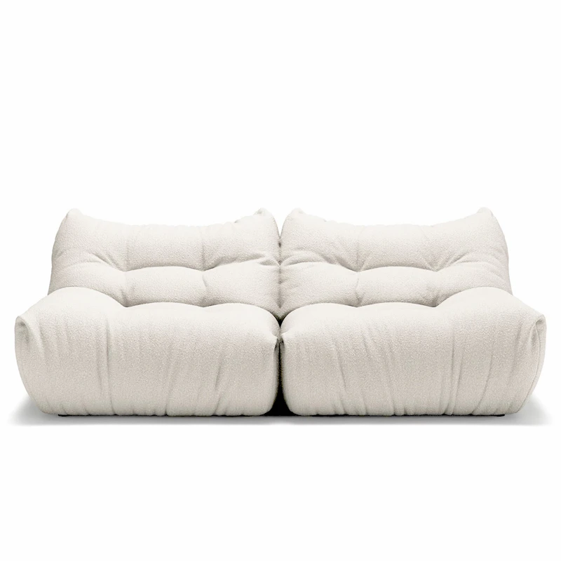 MONO 2-Seter Sofa, Steam White