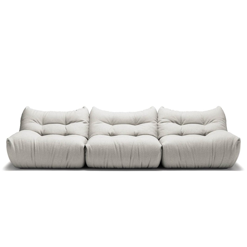 MONO 3-Seter Sofa, Steam White