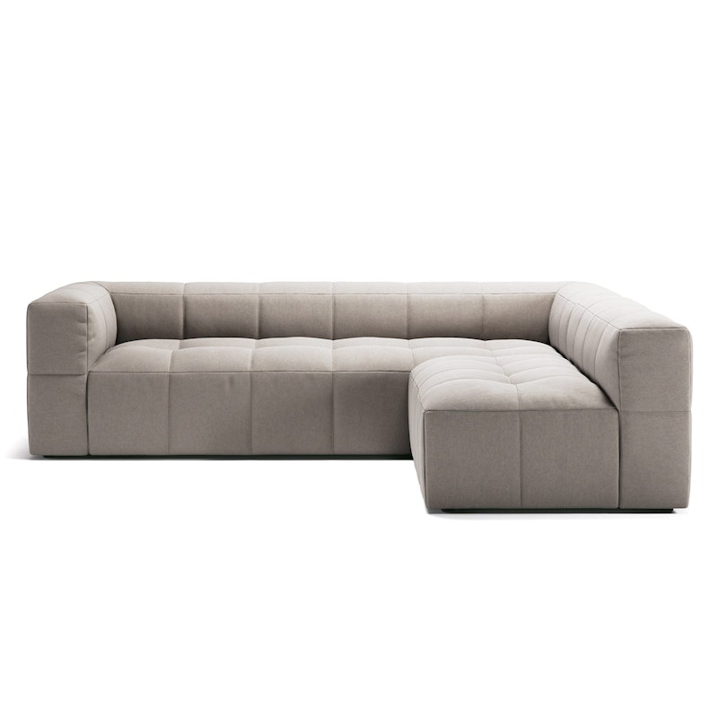Mure 3-Seter Sofa Med Åpen Ende Høyre, Sandshell Beige