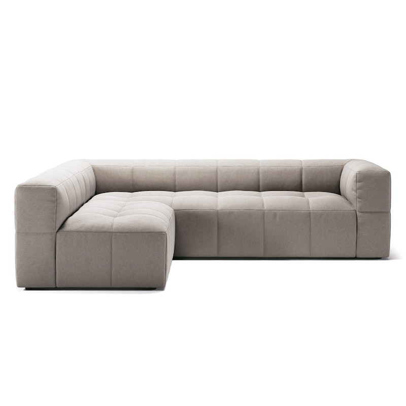 Mure 3-Seter Sofa Med Åpen Ende Venstre, Sandshell Beige