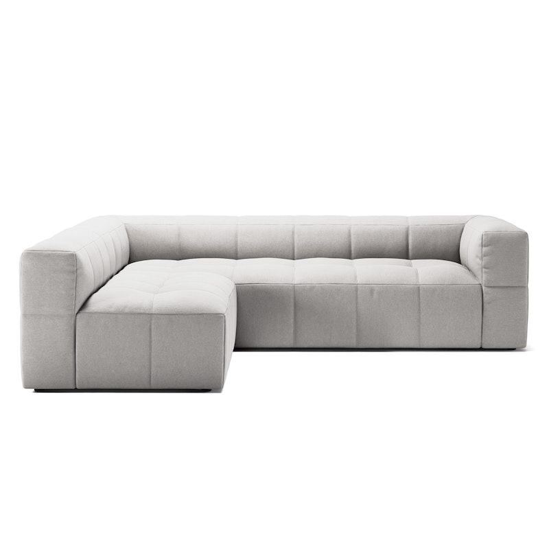 Mure 3-Seter Sofa Med Åpen Ende Venstre, Moon White