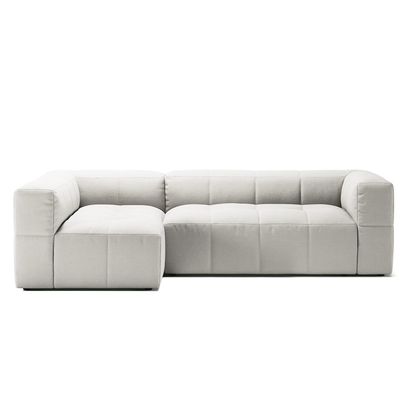 Mure 3-Seter Sofa Med Divan Venstre, Steam White