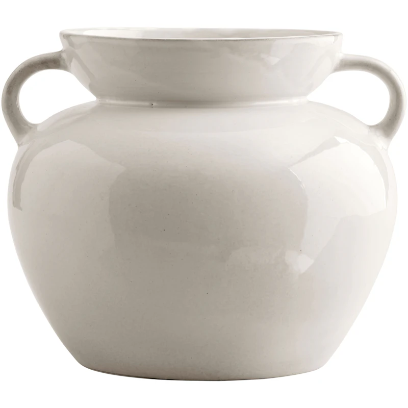 Nash Vase 21,5 cm, Off-white