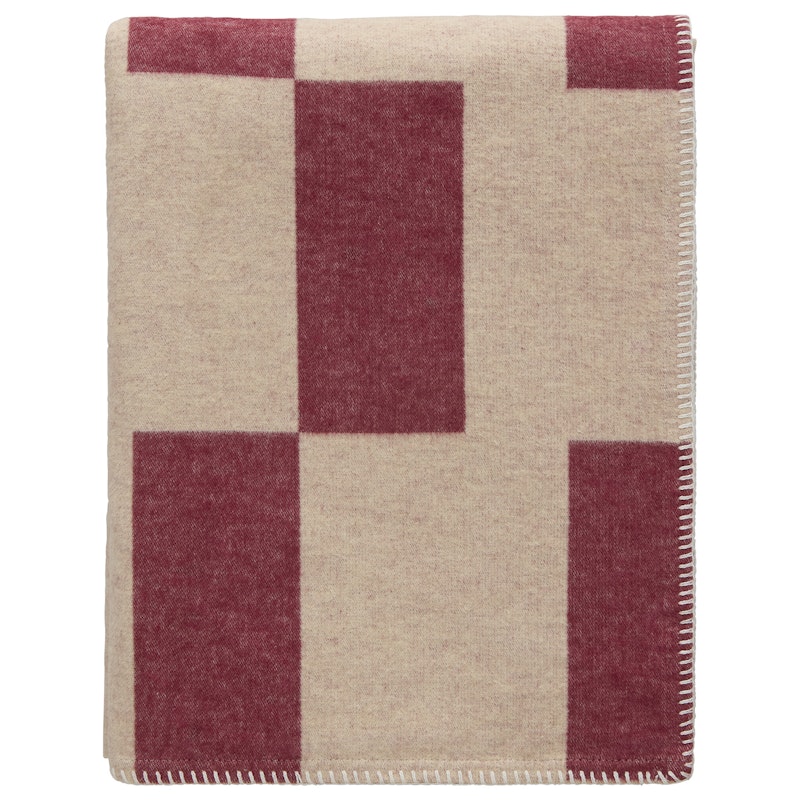Noomi Pledd 130x170 cm, Burgundy