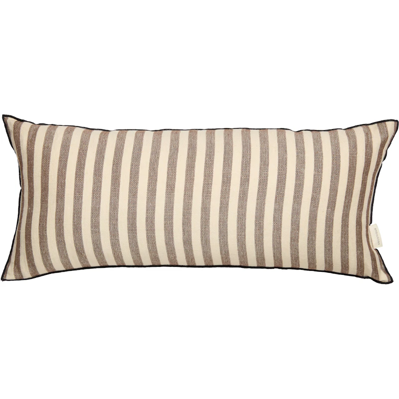 Outline Stripe Pute 30x70 cm, Mørkebrun