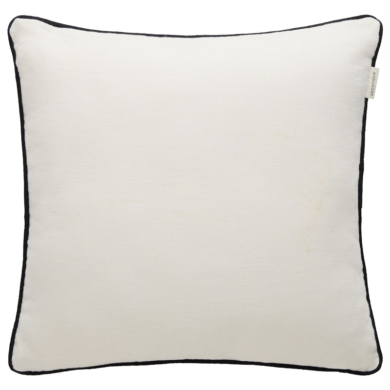 Soft Pute 50x50 cm, Off-white / Sort