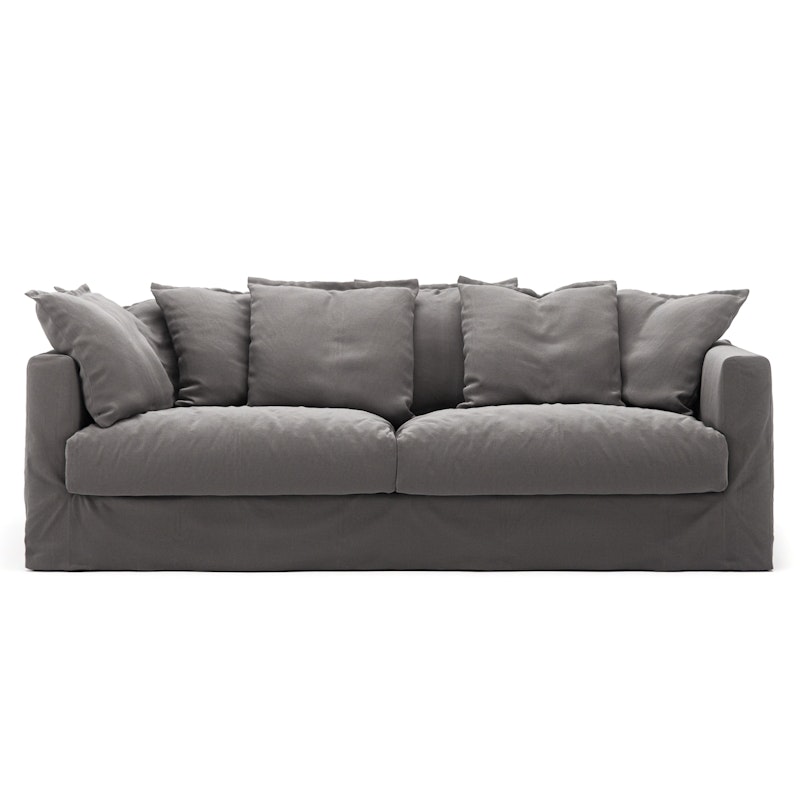 Stopning Til Le Grand Air 3-seter Sofa Bomull, Grå