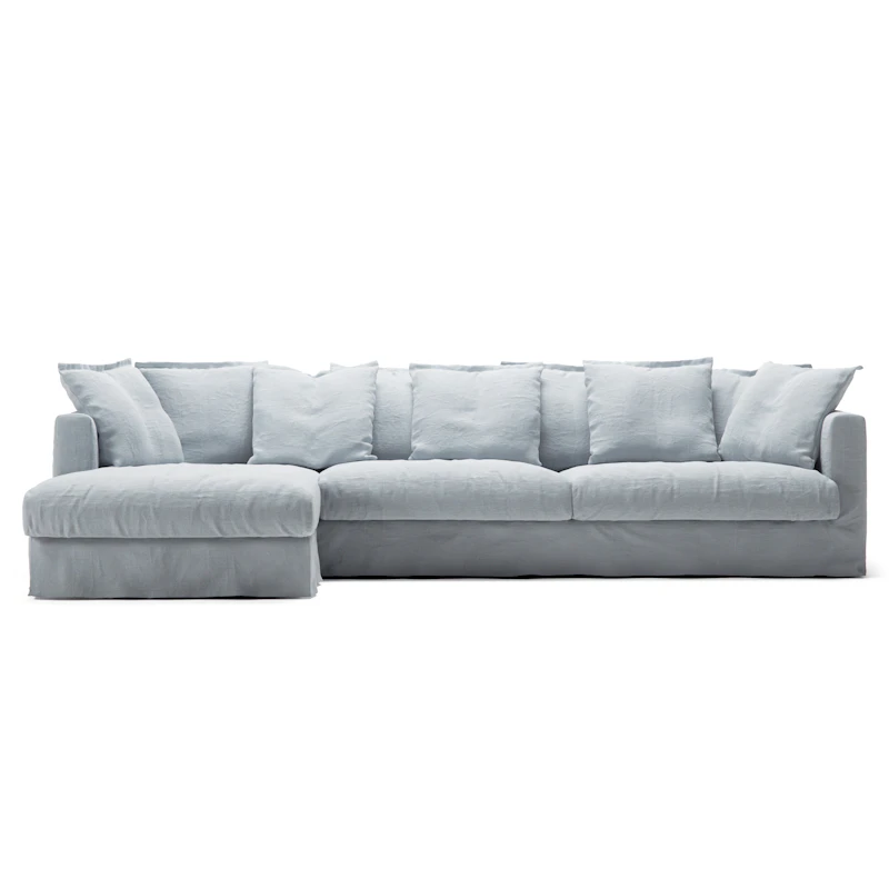 Stopning Til Le Grand Air 3-seter Sofa Lin, Nordic Sky