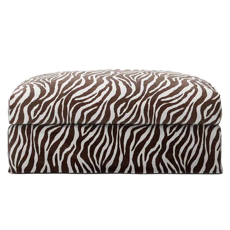 Stopning Til Le Grand Air Fotskammel Chenille, Zebra