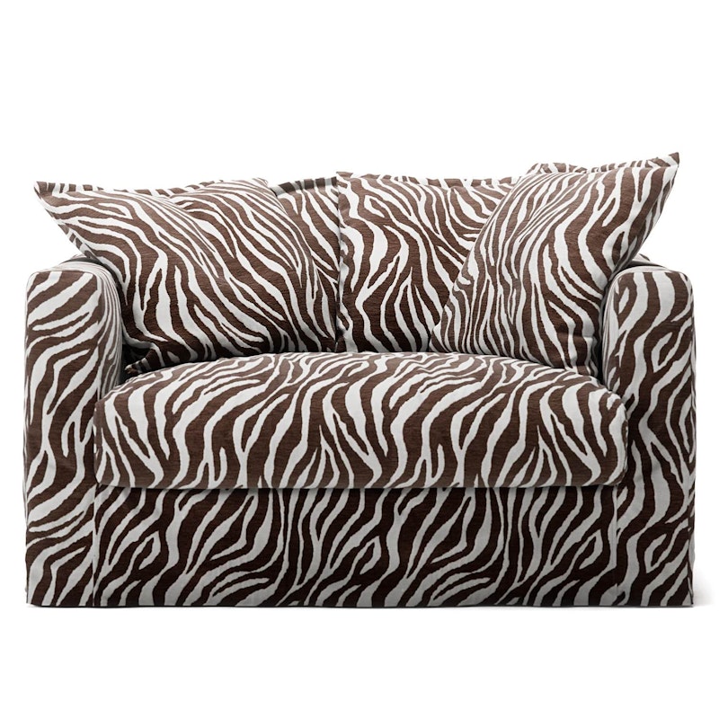 Stopning Til Le Grand Air Love Seat Lin, Zebra