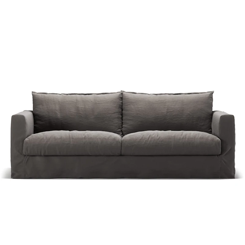 Stopning Til Le Grand Air Nou 3-seter Sofa Lin, Smokey Granite
