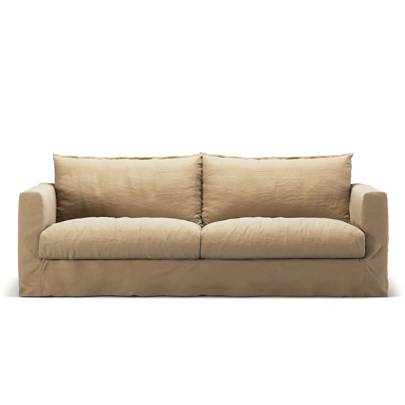 Stopning Til Le Grand Air Nou 3-seter Sofa Lin, Desert Sand