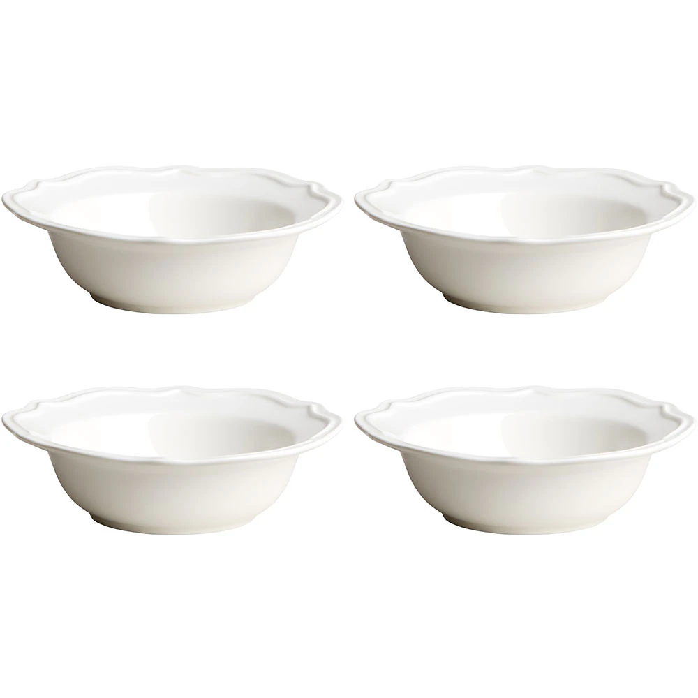 Decotique Violette Sk&aring;l 15 Cm 4-pack  -  Serveringssk&aring;ler Keramikk Hvit - 438124*4