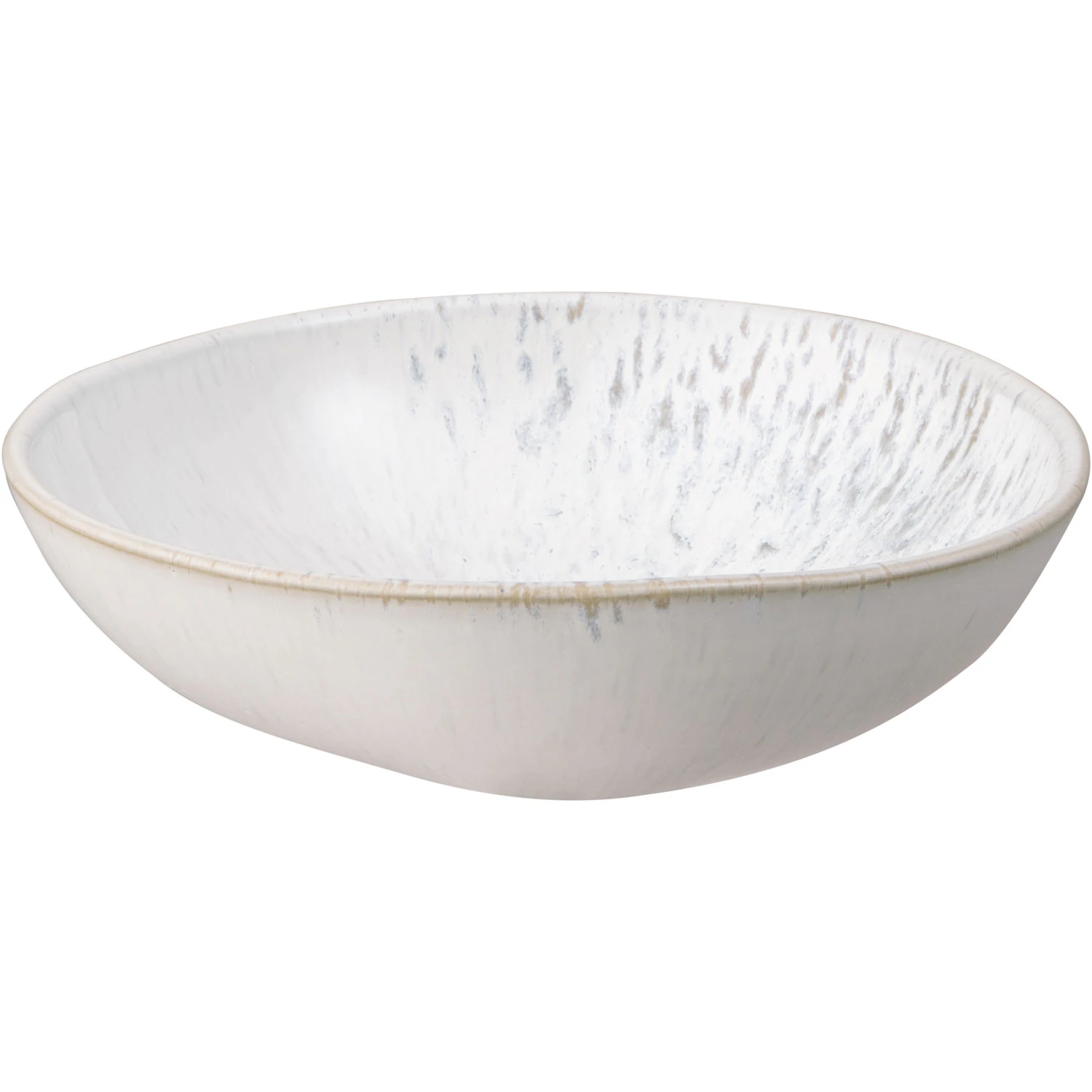 Denby Kiln Organic Fat 19 Cm  -  Serveringsfat Stengods Beige - 462010938