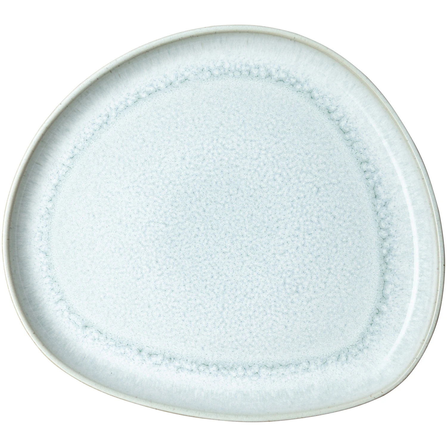 Denby Kiln Organic Serveringsfat 27x30 Cm  -  Serveringsfat Stengods Gr&oslash;nn - 474010936