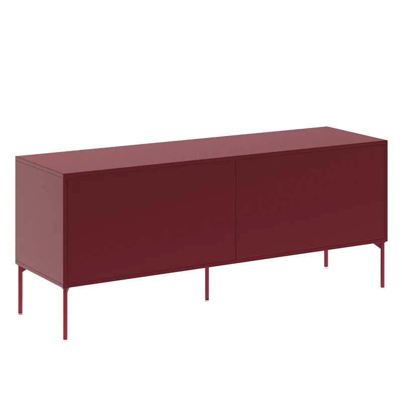 Bloc Tv-Benk 136 cm, Garnet Red