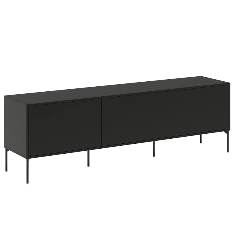 Bloc Tv-Benk 180 cm, Sort