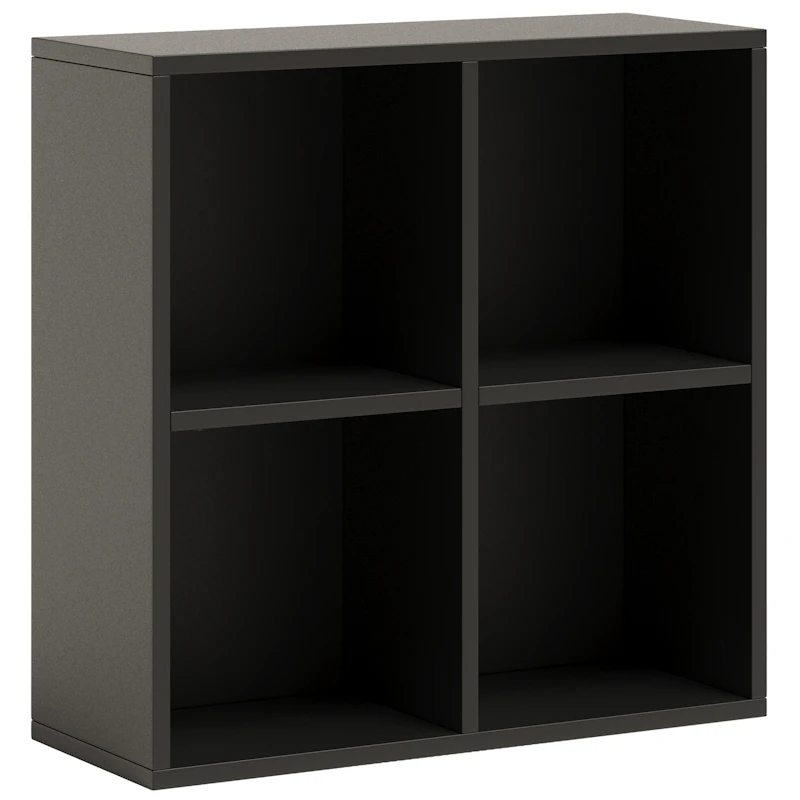 Bloc Veggskap 62x62 cm, Sort