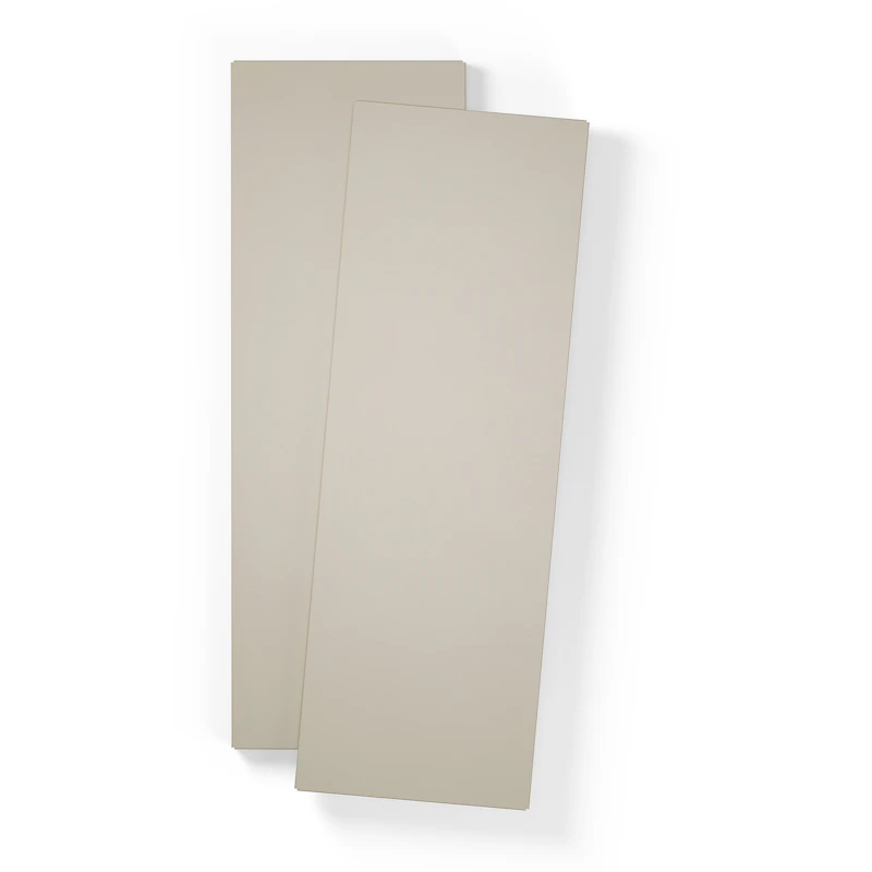 Hylle Til Store Skap Med 2 Dører 2-pk, Pebble Grey