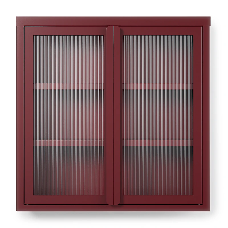 Store Veggskap 60x60 cm, Bordeaux