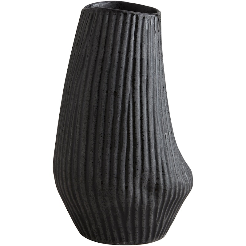 Willow Vase 36 cm, Sort