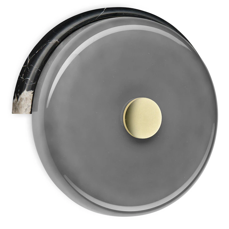 Trip Vegglampe, Marmor Ask / Grå