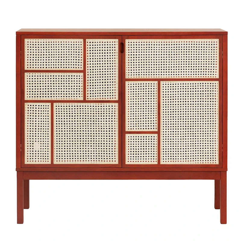 Air Skjenk 40x120 cm, Rød