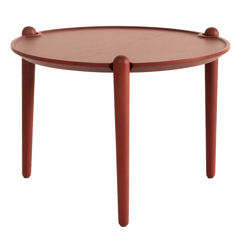 Aria Bord H37 x Ø50 cm, Rød