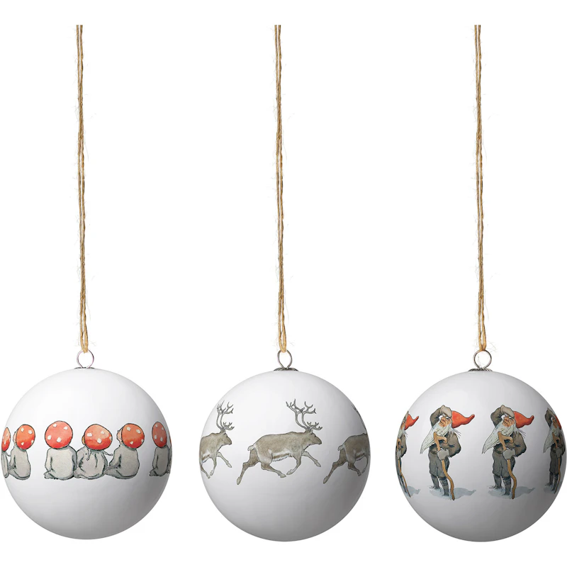 Children of the Forest Julekuler, 3-pk