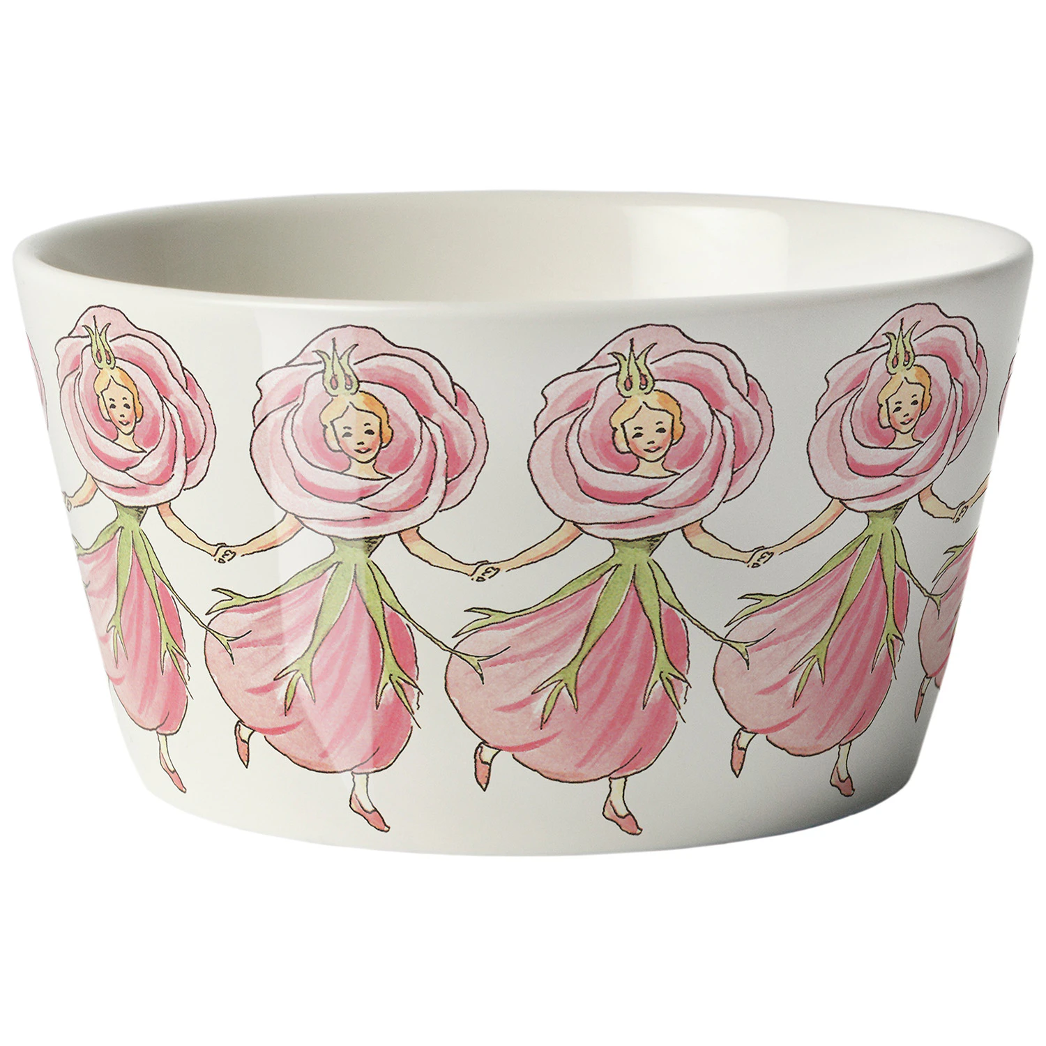 Design House Stockholm Elsa Beskow Sk&aring;l 50 Cl Rose -  Dessertsk&aring;ler Benporselen Rosa - 3035-0100