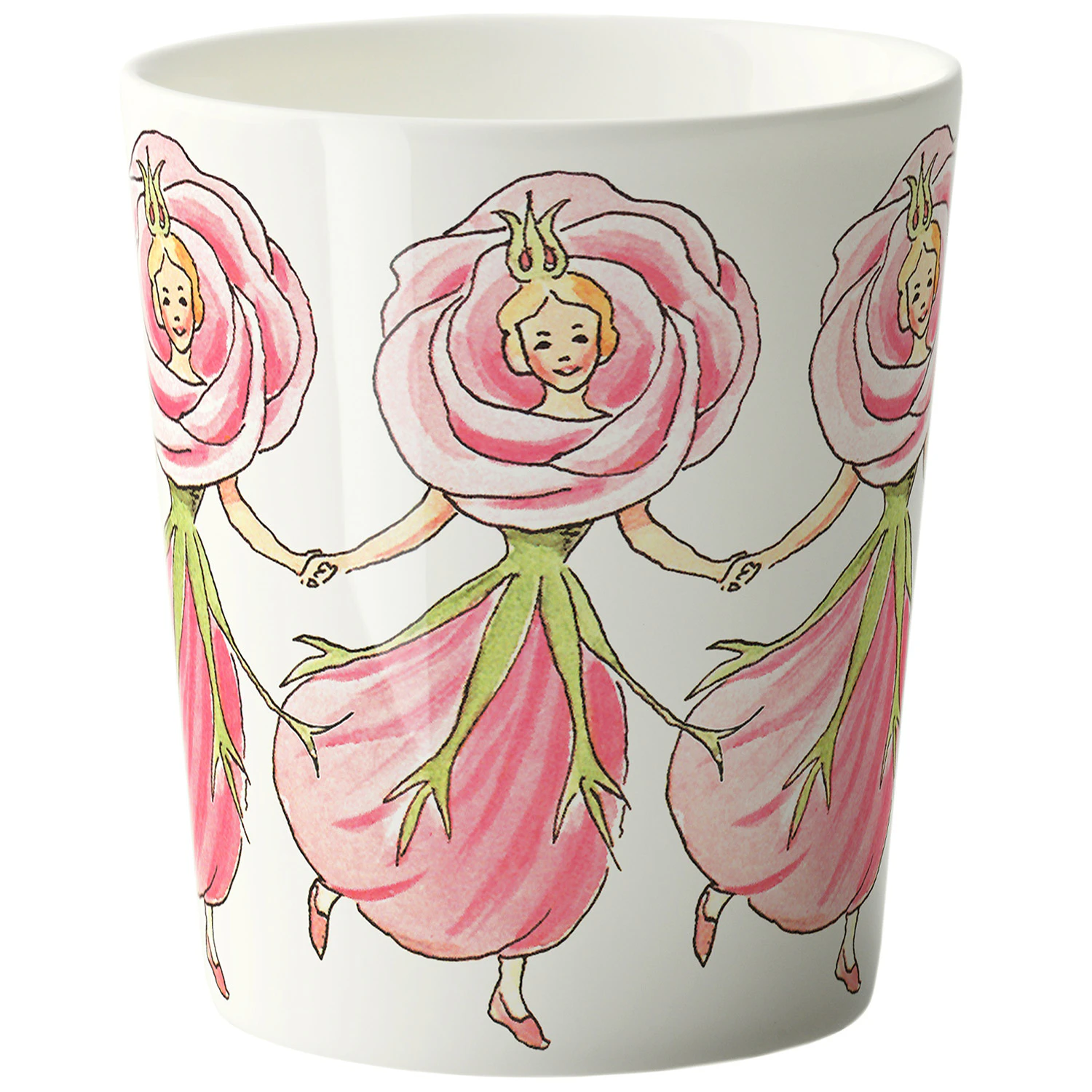 Design House Stockholm Elsa Beskow Krus 28 Cl Rose -  Kaffekopper Benporselen Multi - 3033-0100