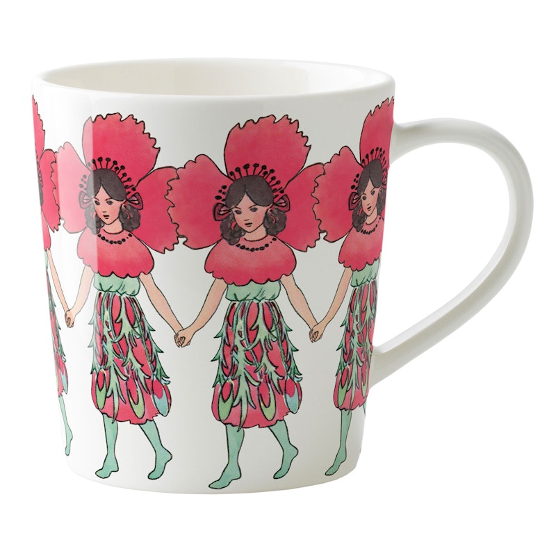 Elsa Beskow Krus med Håndtak 40 cl, Vallmo