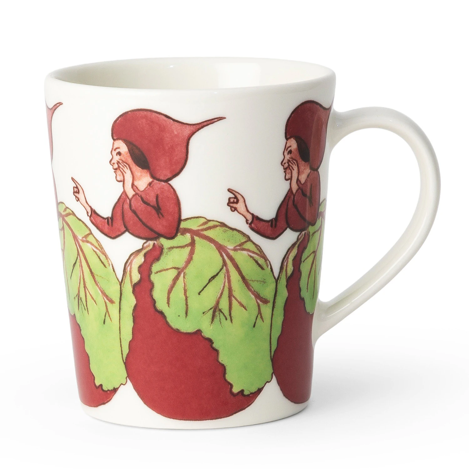 Design House Stockholm Elsa Beskow Krus 28 Cl Mrs Beetroot -  Kaffekopper Benporselen Multi - 3559-0100