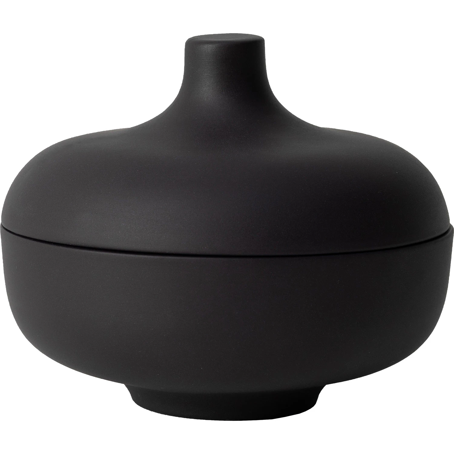 Design House Stockholm Sand Secrets Sk&aring;l &Oslash;12 - Serveringssk&aring;ler Stengods Black Clay - 2717-1000