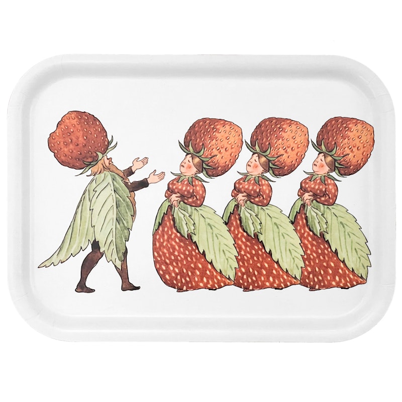 The Strawberry Family Brett, 20x27 cm