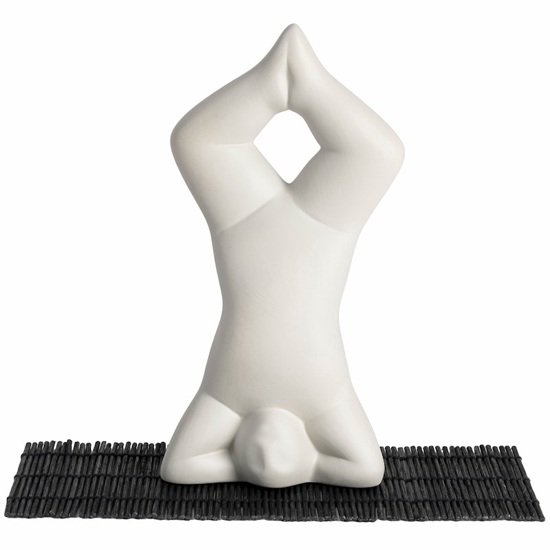 Yoga Skulptur no 3, Lysegrå