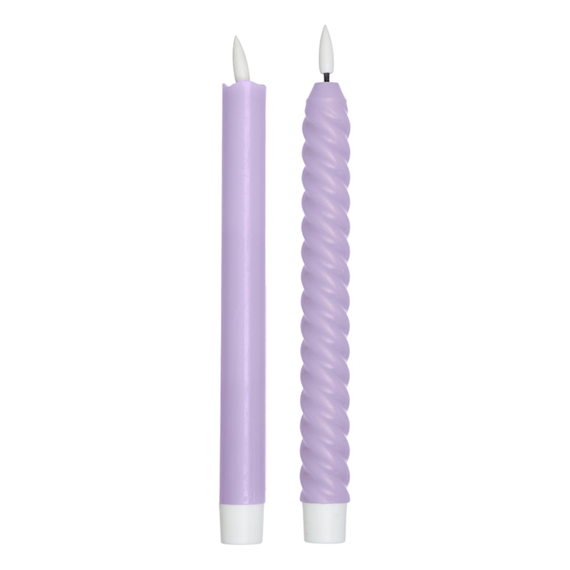 Cosy Forever Led-Stearinlys 2-pk, Lavender