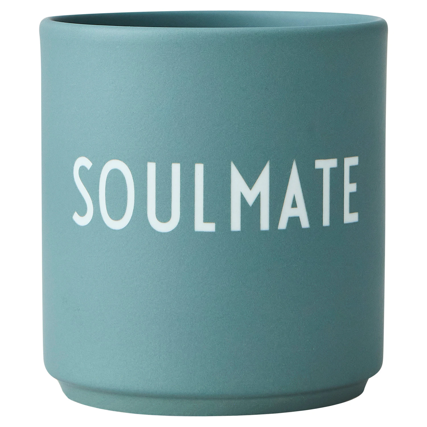 Design Letters Favourite Kopp 25 Cl Soulmate -  Kaffekopper Benporselen Bl&aring; - 10101002DGSOULMATE