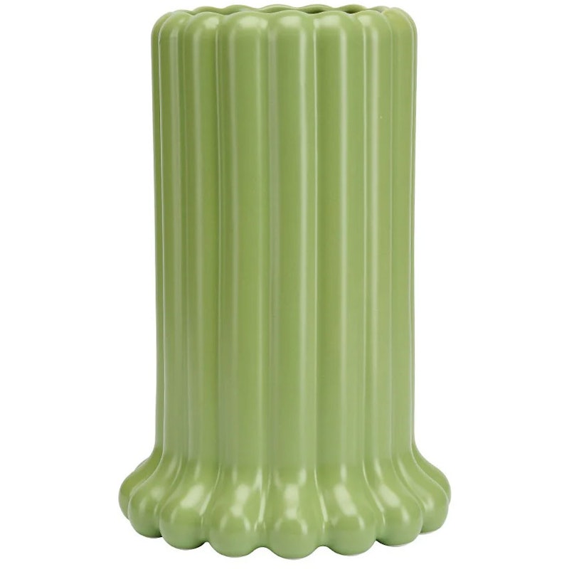 Tubular Vase 24 cm, Grønn