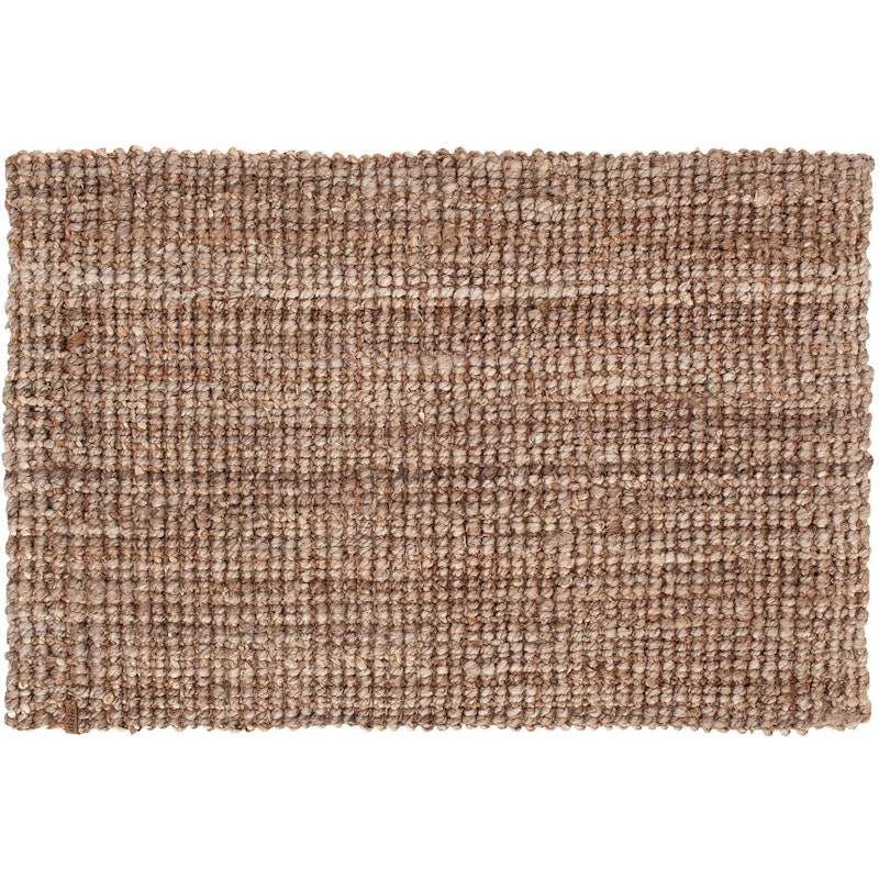 Jute Dørmatte 60x90 cm, Natural Grey