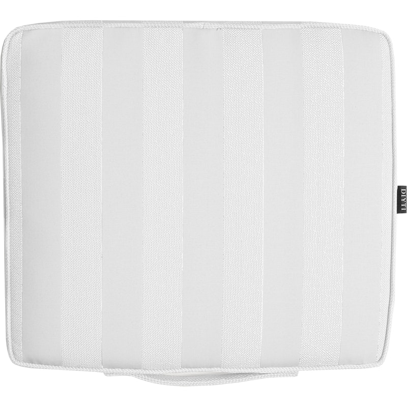 Wide Stripe Båtpute 40x45 cm, Hvit