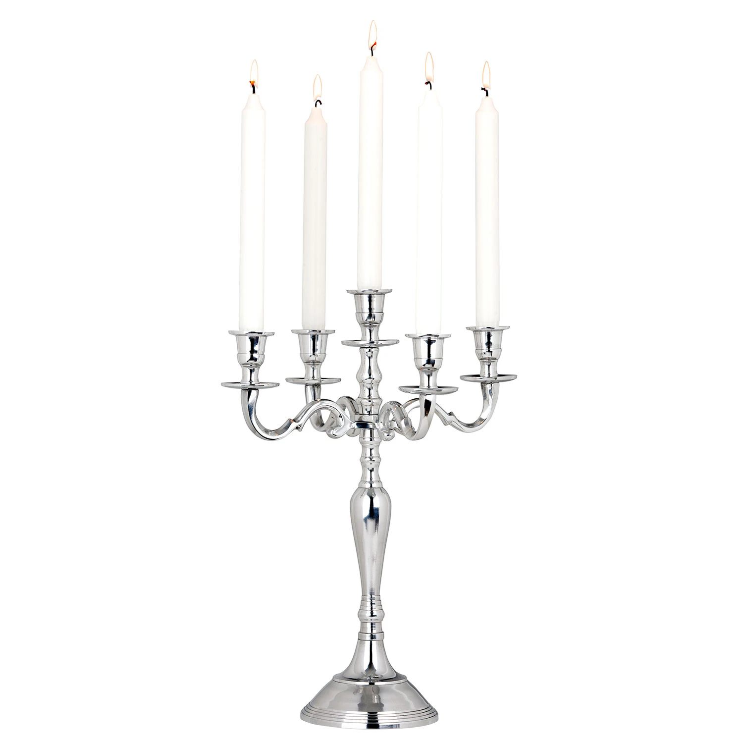 Dorre Alster Kandelaber 40 Cm  -  Lysestaker Aluminium - 4-6043