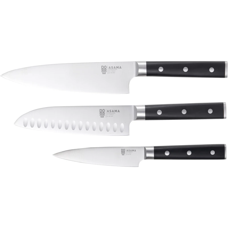 Asama Knivsett, 3-pk